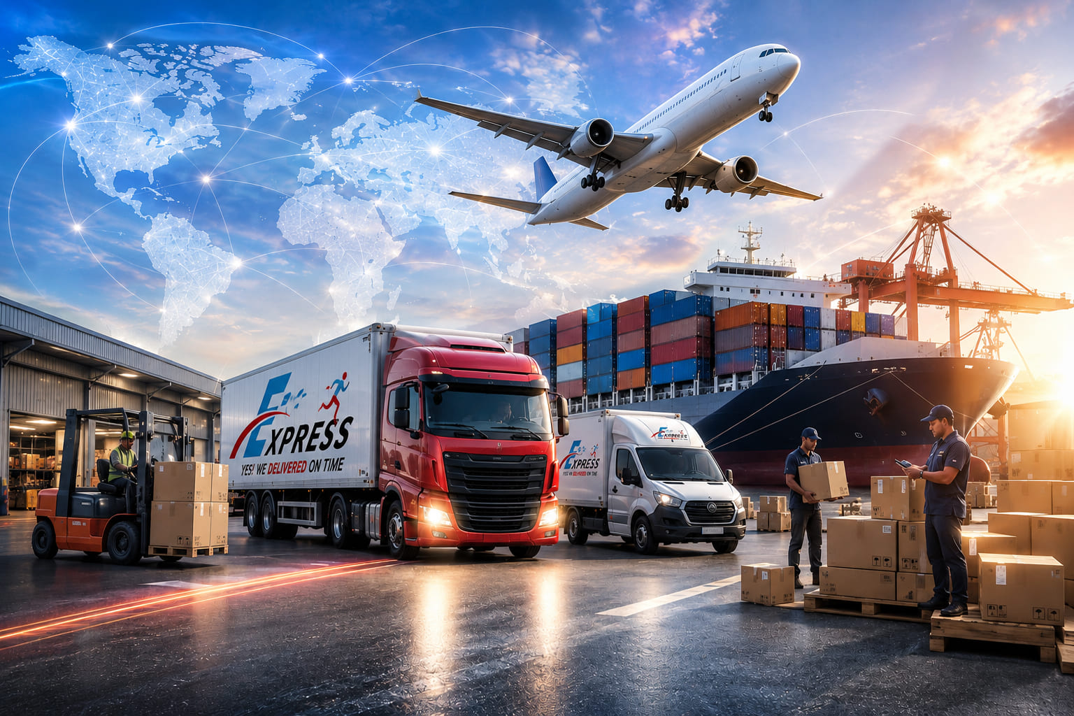 Air freight aircraft